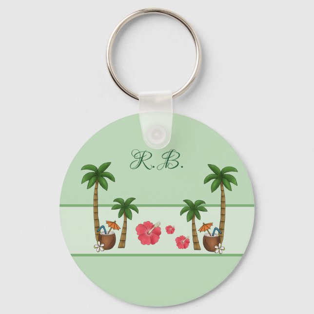 Hawaii personalisiert nyckelring (Framsida)