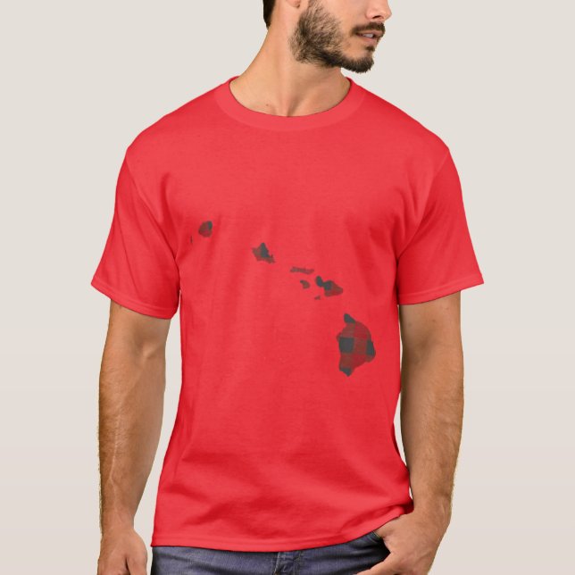 Hawaii Play i Red T Shirt (Framsida)
