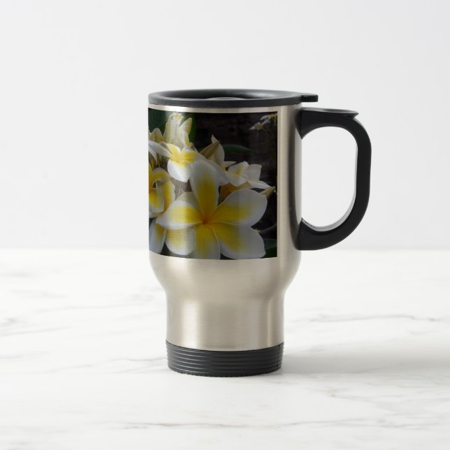 Hawaii Plumeriablommor Resemugg (Höger)