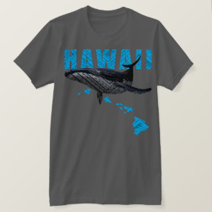 HAWAII POLYNESIAN TRIBAL HUMPBACK HAWAII ÖARNA T SHIRT