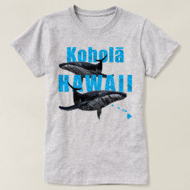 HAWAII POLYNESIAN TRIBAL HUMPBACKS HAWAII-ÖARNA T SHIRT