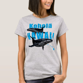 HAWAII POLYNESIAN TRIBAL HUMPBACKS HAWAII-ÖARNA T SHIRT