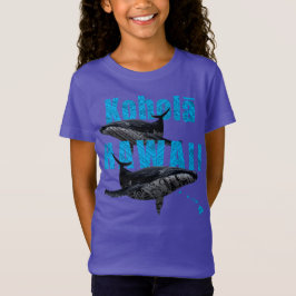 HAWAII POLYNESIAN TRIBAL HUMPBACKS HAWAII-ÖARNA T SHIRT