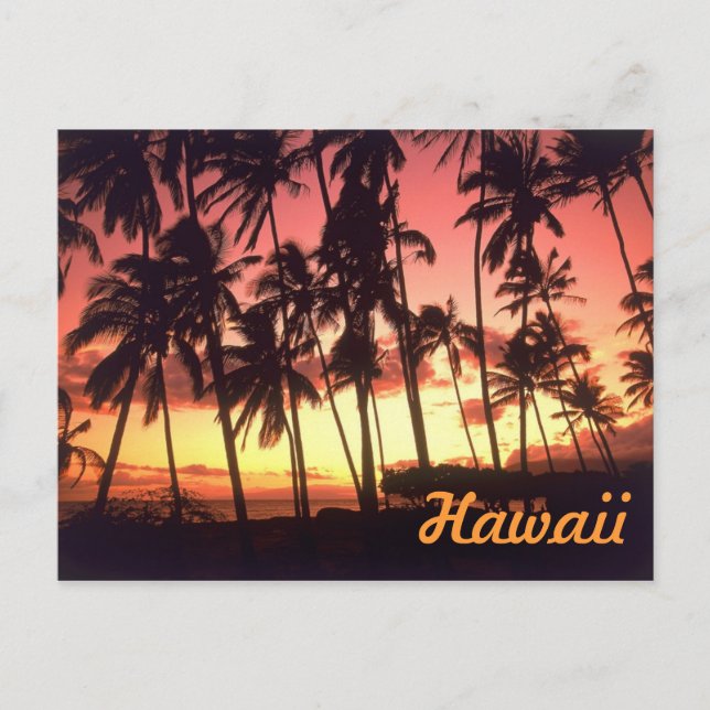 Hawaii Postcard Vykort (Framsida)