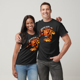 Hawaii Practice Aloha - Tribal Honu Lava T Shirt