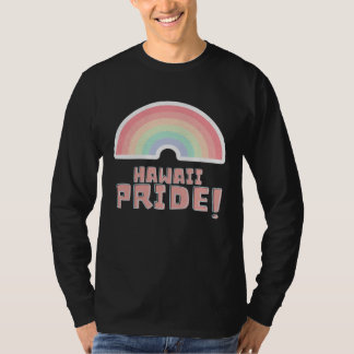 Hawaii Pride LGBTQ Cute Rainbow Minimalist Pride T Shirt