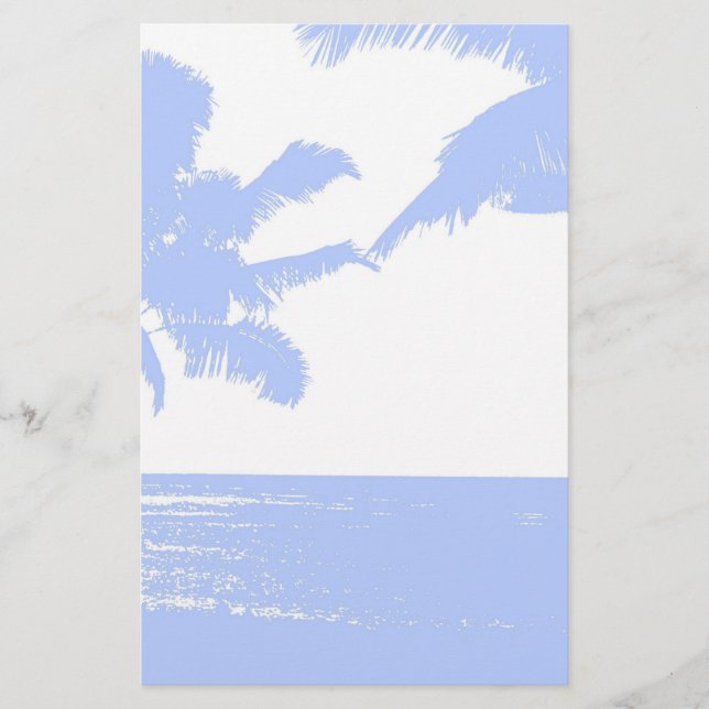 Hawaii Print Stationery Brevpapper (Framsida)