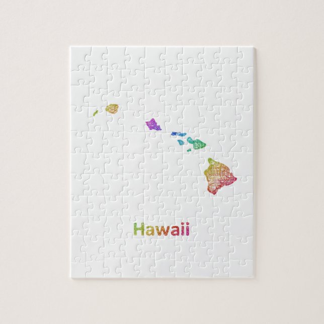 Hawaii Pussel (Vertikal)
