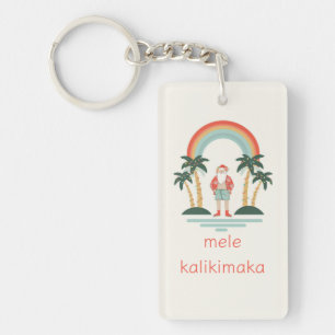 Hawaii/Rainbow/Handflatan Santa Nyckelring