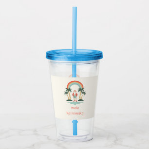 Hawaii/Rainbow/Handflatan Santa Take Away Mugg