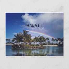 HAWAII RAINBOW POSTCARD VYKORT