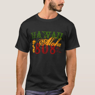 Hawaii Rasta utslagsplats T-shirt
