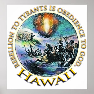 Hawaii Rebeljon till Tyrants Poster