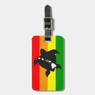Hawaii Reggaesköldpadda Bagagebricka