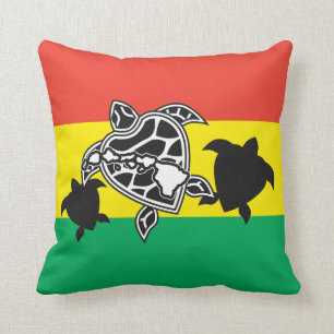 Hawaii Reggaesköldpadda Kudde