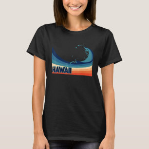 Hawaii Retro Surfa Sailing & Fishing Hawaiian Vaca T Shirt