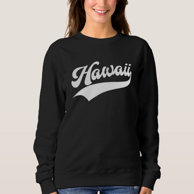 Hawaii  Retro Throwback Design  Classic T Shirt (Framsida)