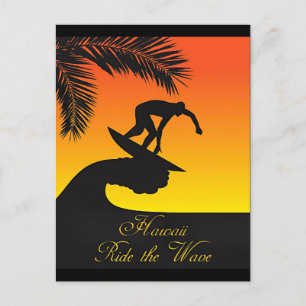 Hawaii, Ride the Wave, Vykort