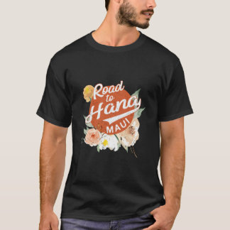 Hawaii Road To Hana Maui Hawaiianska T Shirt