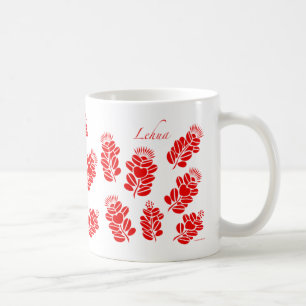 Hawaii röd Lehua mugg - kaffemugg