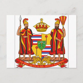 Hawaii-Royalet Jackar Arm Vykort
