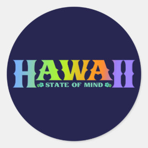 Hawaii Runt Klistermärke