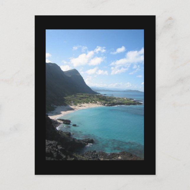 Hawaii Save Date Bröllop vykort (Framsida)