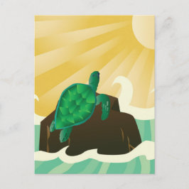 Hawaii Sea Turtle Vykort