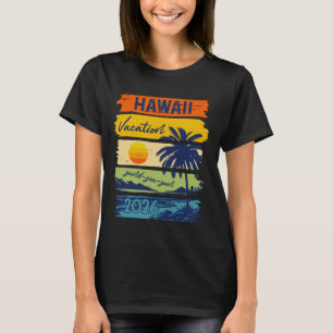 Hawaii Semester 2026 Hav Sand Strand Sommarresa Re T Shirt