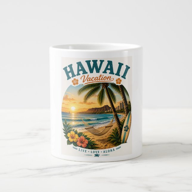 Hawaii Semester Jumbo Mugg (Framsidan)