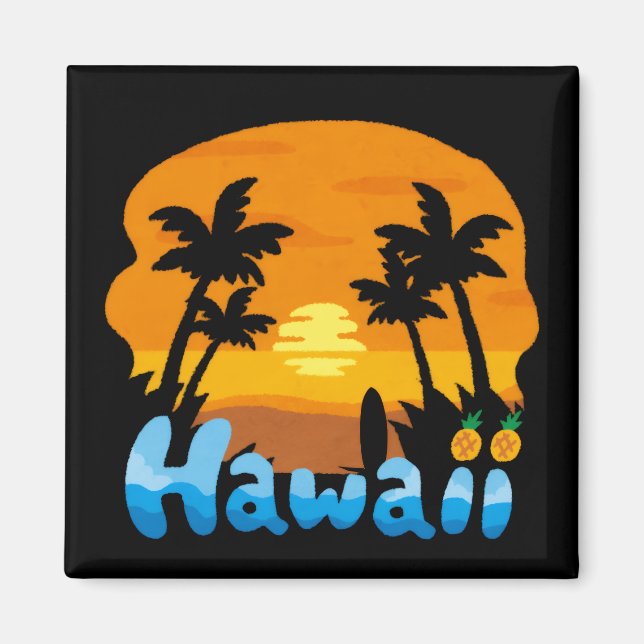 Hawaii Semester  Magnet (Framsidan)