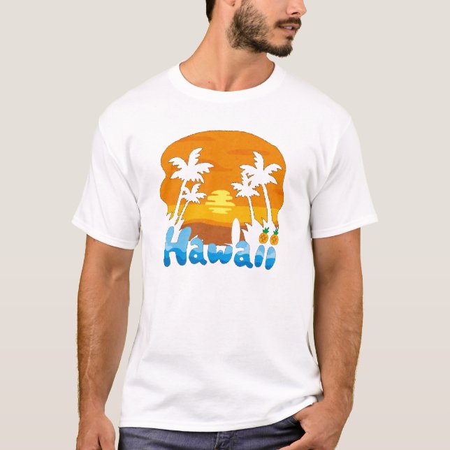 Hawaii Semester T-Shirt (Framsida)