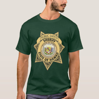 Hawaii sheriff t shirt
