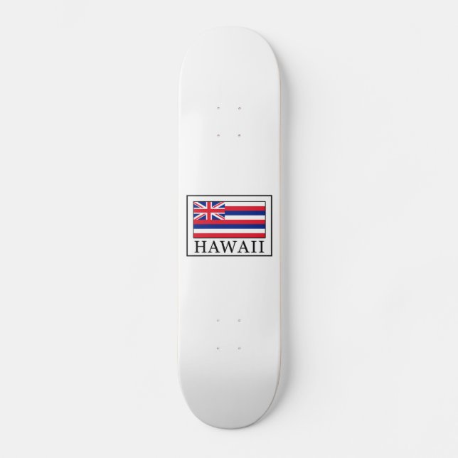 Hawaii Skateboard Bräda 21,5 Cm (Framsida)