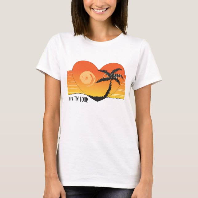 Hawaii skjorta #2 t-shirt (Framsida)