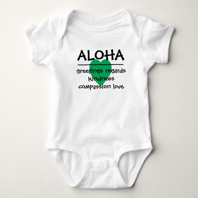 Hawaii skjorta - Aloha Tee (Framsida)