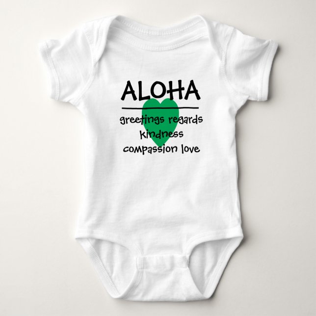Hawaii skjorta - Aloha Tee Shirt (Framsida)