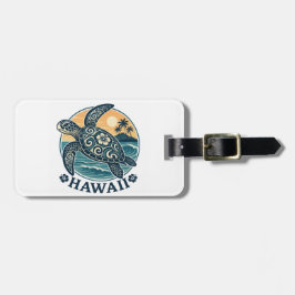 Hawaii Sköldpadda Bagagebricka