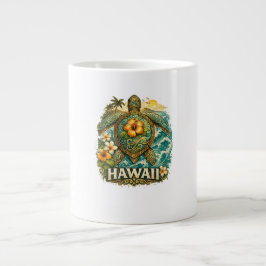 Hawaii Sköldpadda Jumbo Mugg