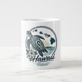 Hawaii Sköldpadda Jumbo Mugg