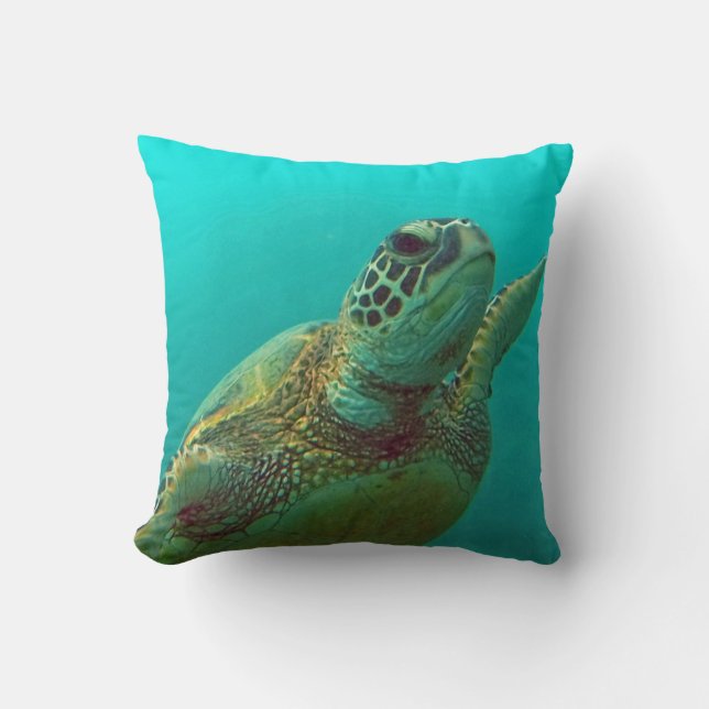 Hawaii sköldpadda kudde (Framsida)
