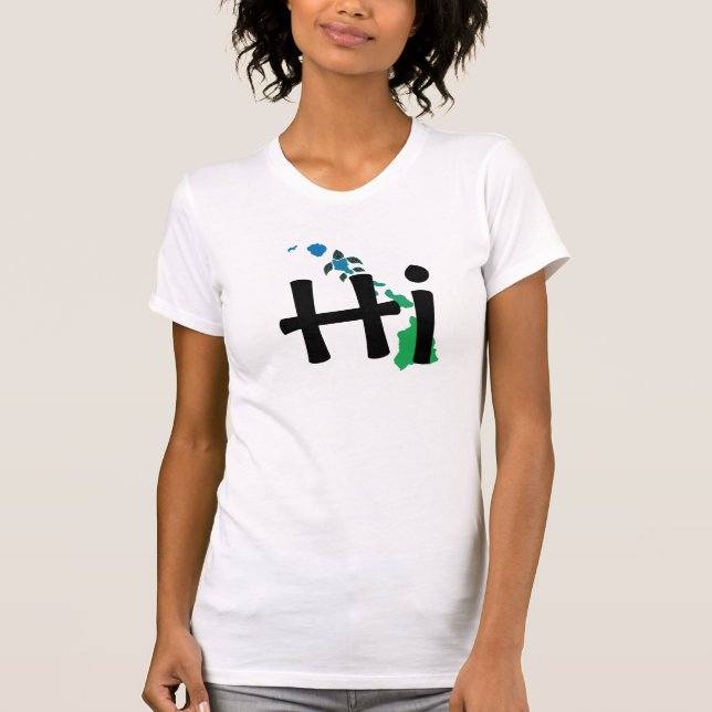 Hawaii sköldpadda och öar tröja (Framsida)
