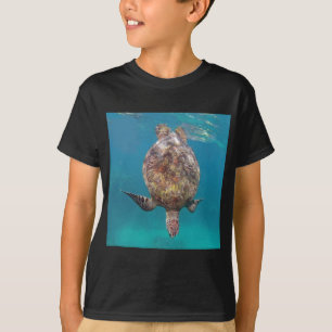 Hawaii sköldpaddasnäcka tee shirt