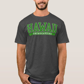 Hawaii Snowboarding T Shirt