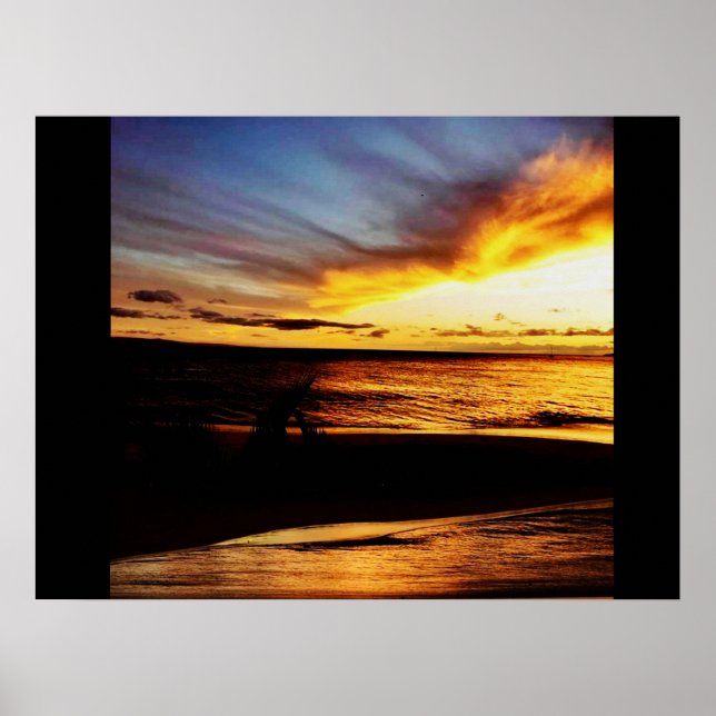 HAWAII SOCGAR BEACH poster (Framsidan)
