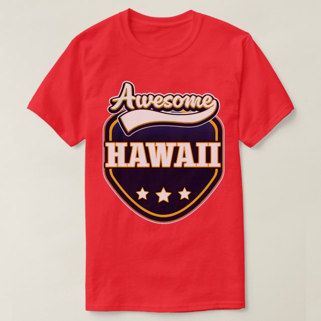 Hawaii Sports T Shirt (Design framsida)