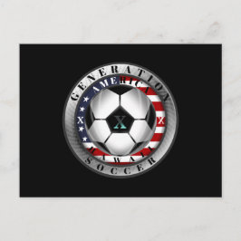 Hawaii State Generation X American Soccer Vykort