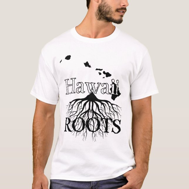 Hawaii State Roots Women's eller Manar Shirt Tröja (Framsida)