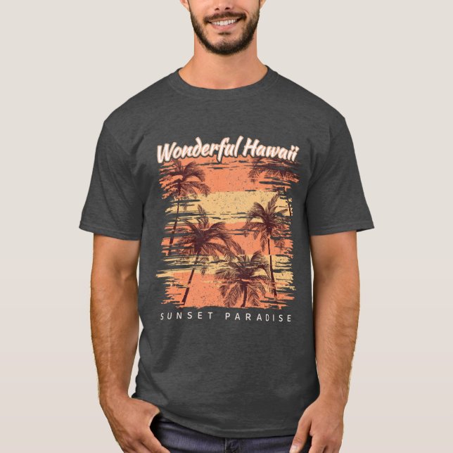 Hawaii Statenature T Shirt (Framsida)
