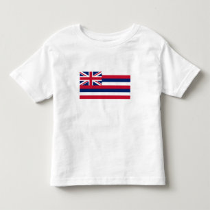 Hawaii statens flagga t shirt
